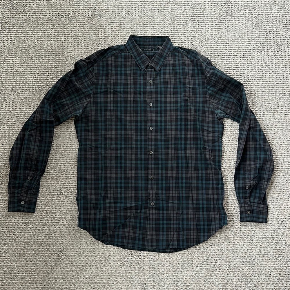 Mens Theory Button Down - image 1